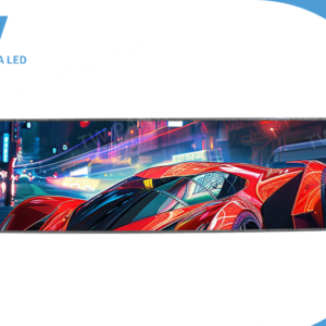 Easy to install high definition display LED transparent screen paste model11