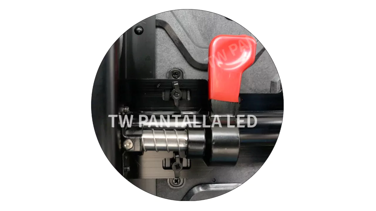 Fast locks of TWES800 Series LED display