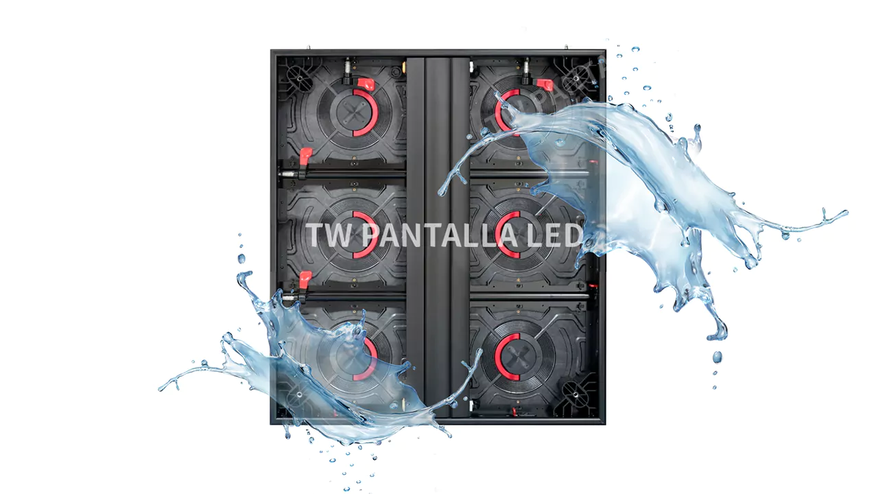 IP65 waterproof design of TWES800 Series LED screen