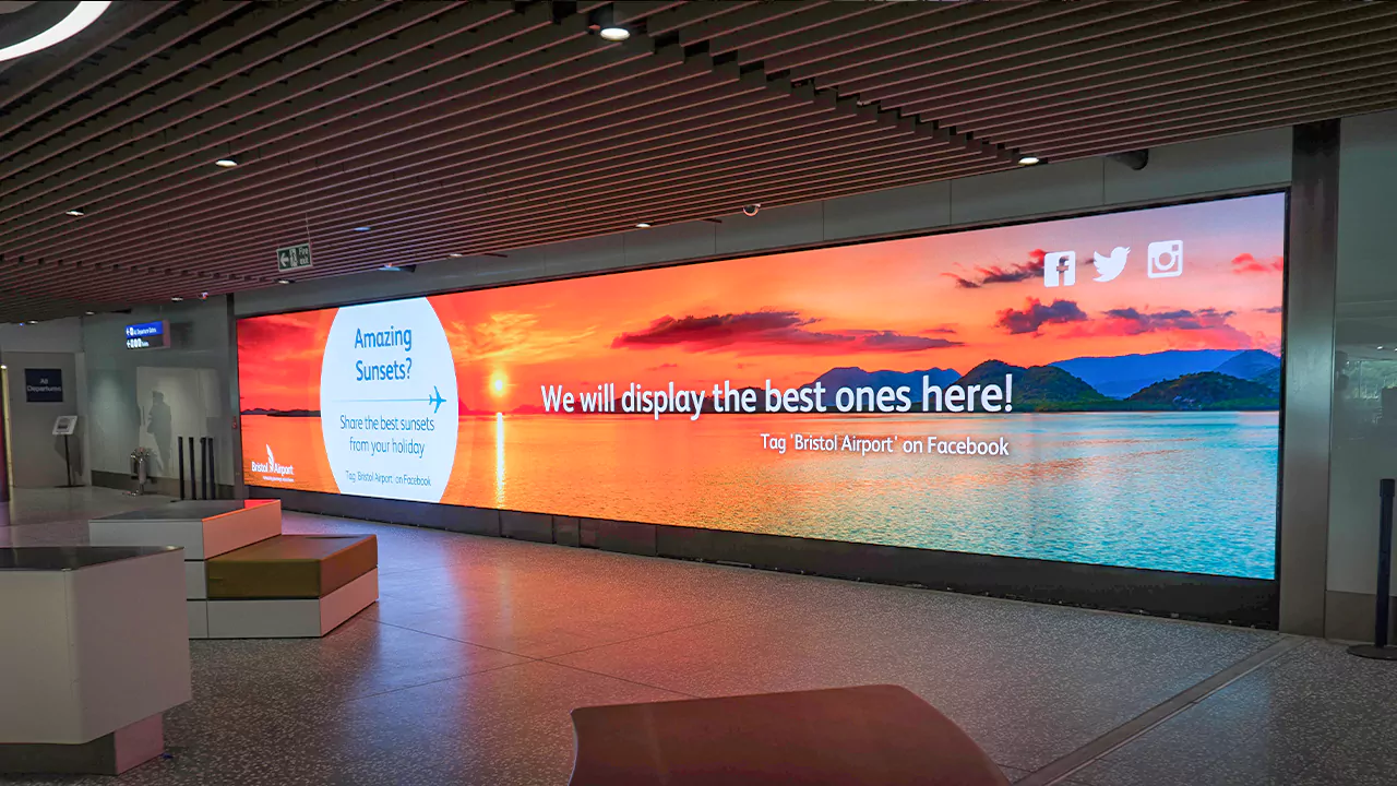 LED Display for Airports