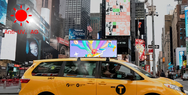 TW C Series car top led display