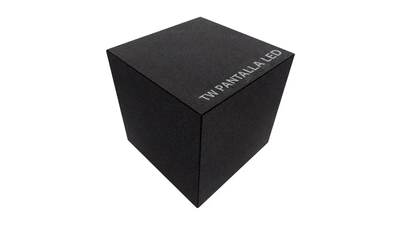 P2 LED cube display