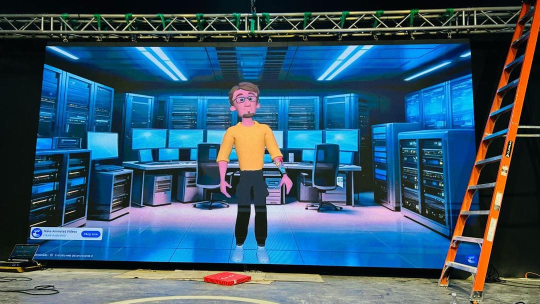 Led screen for church