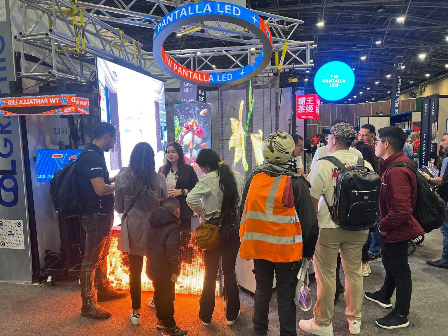 TW Pantalla LED at Andigráfica 2025 – Booth 2303C