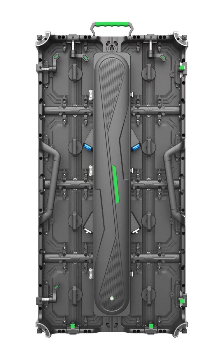 TWR500E Series LED Display Rear View with Quick-Lock Handle